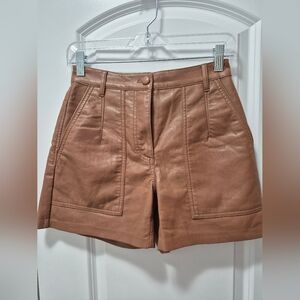 Wilfred High Waist Brown Shorts, Size 2